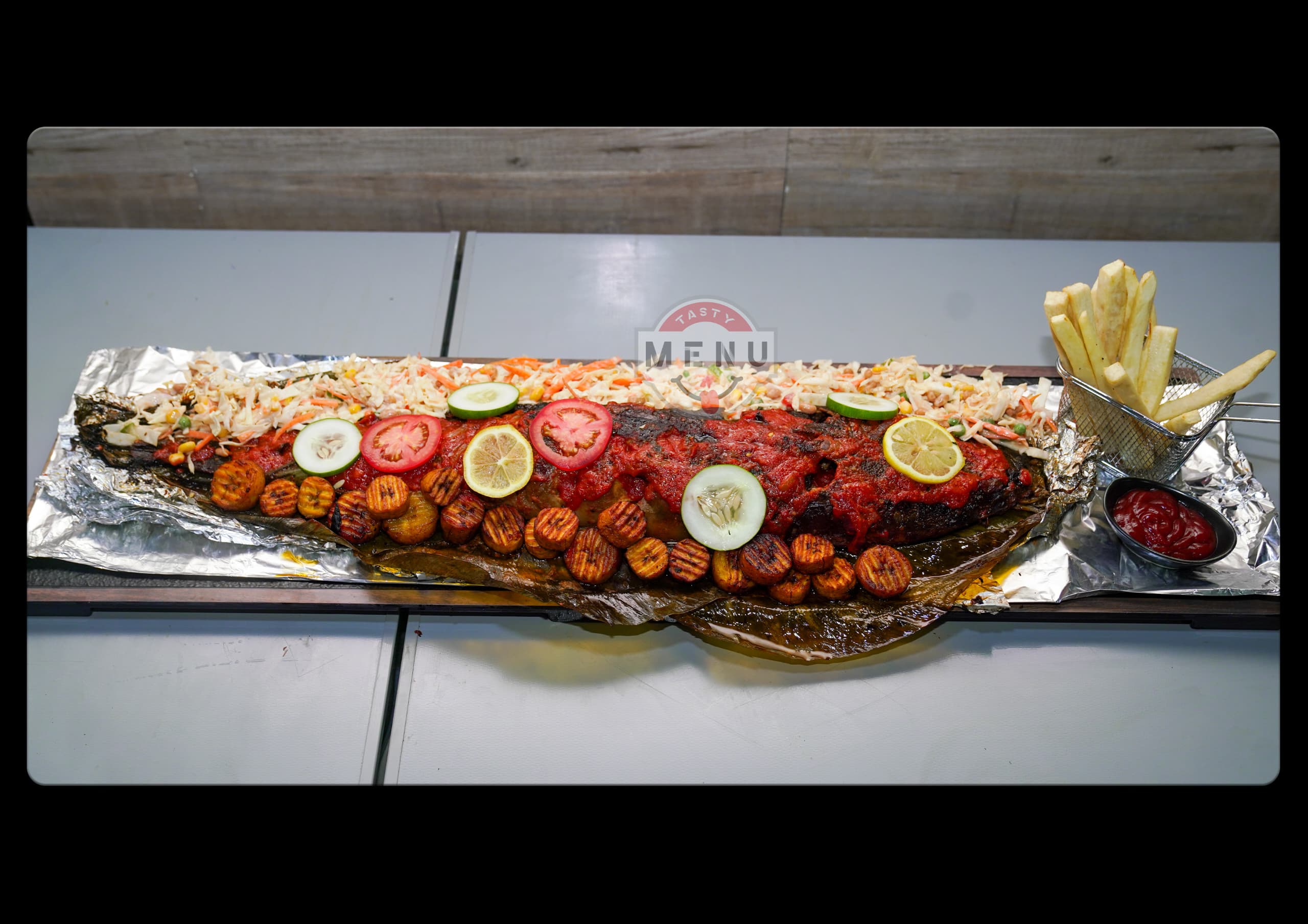 Full Catfish Barbecue